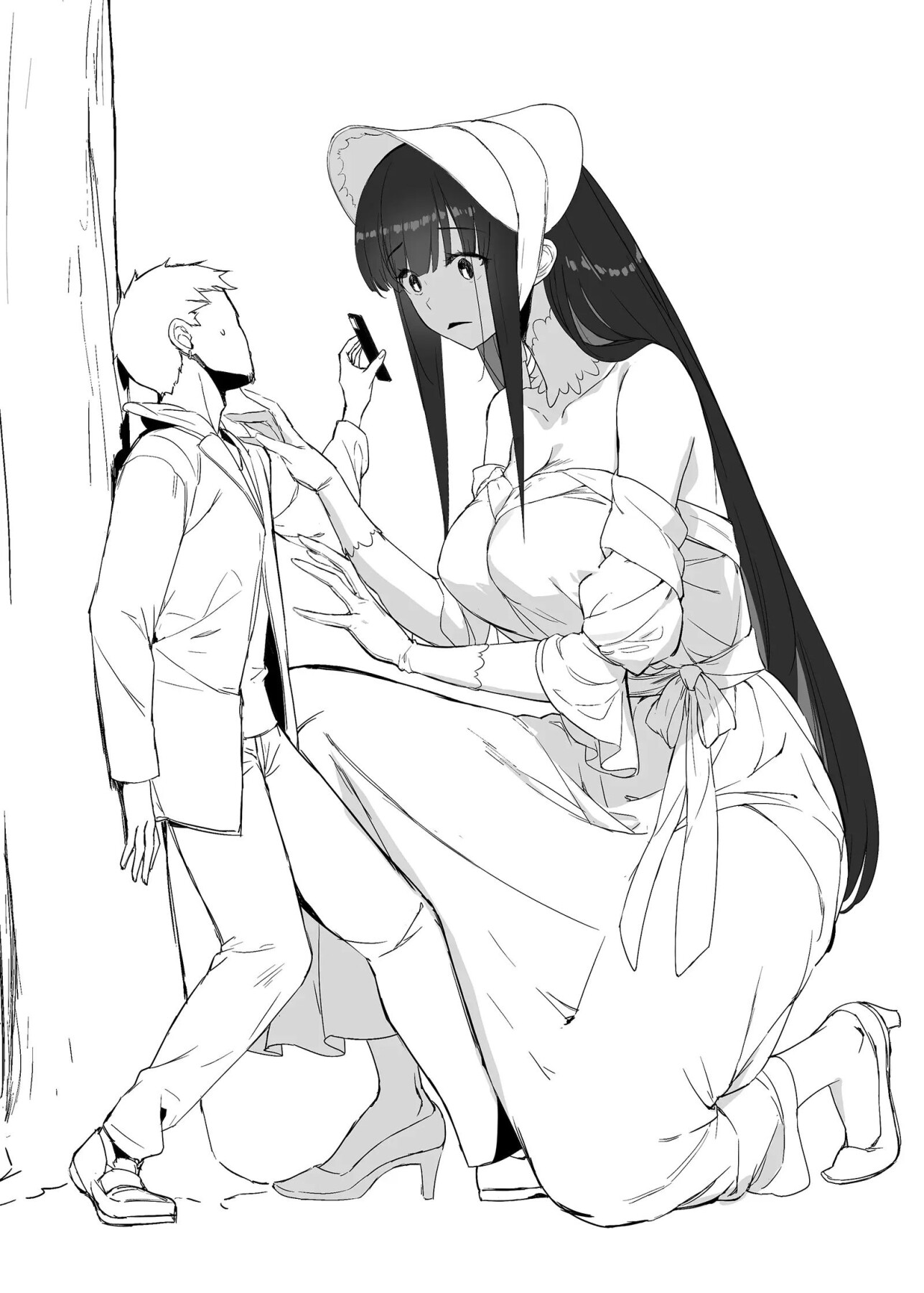 Hentai Manga Comic-Even Hasshaku-Sama is Affected by the Legendary Succubus App!?-Read-29